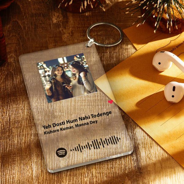 Personalized Spotify Keychain | Customizable With Any Text