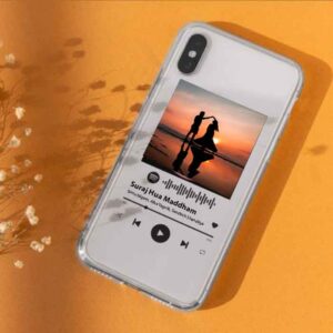 Spotify phone case with album cover design