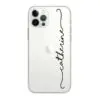 transparent customized phone cases with name
