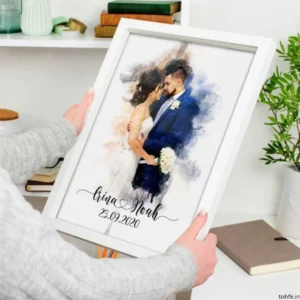 wedding gift photo frame