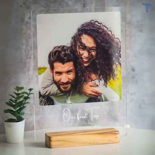 acrylic photo frame