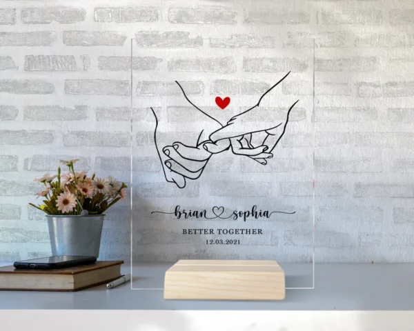 cute acrylic plaque